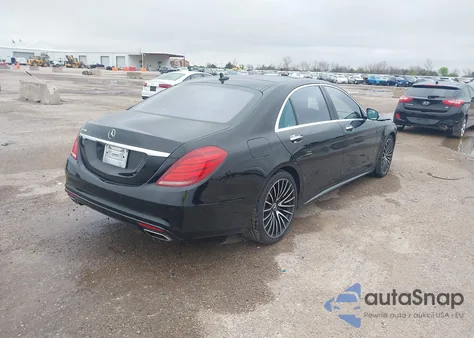 2015 Mercedes-Benz S 550 from USA, damaged, VIN WDDUG8CBXFA099606